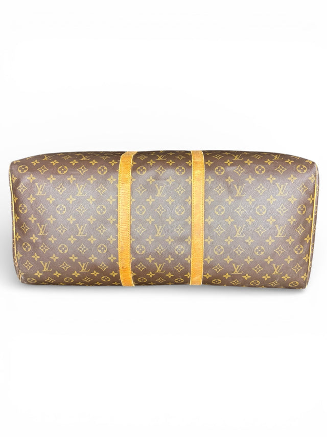 Louis Vuitton Keepall 60 Reisetasche Weekender Tasche Monogram Braun