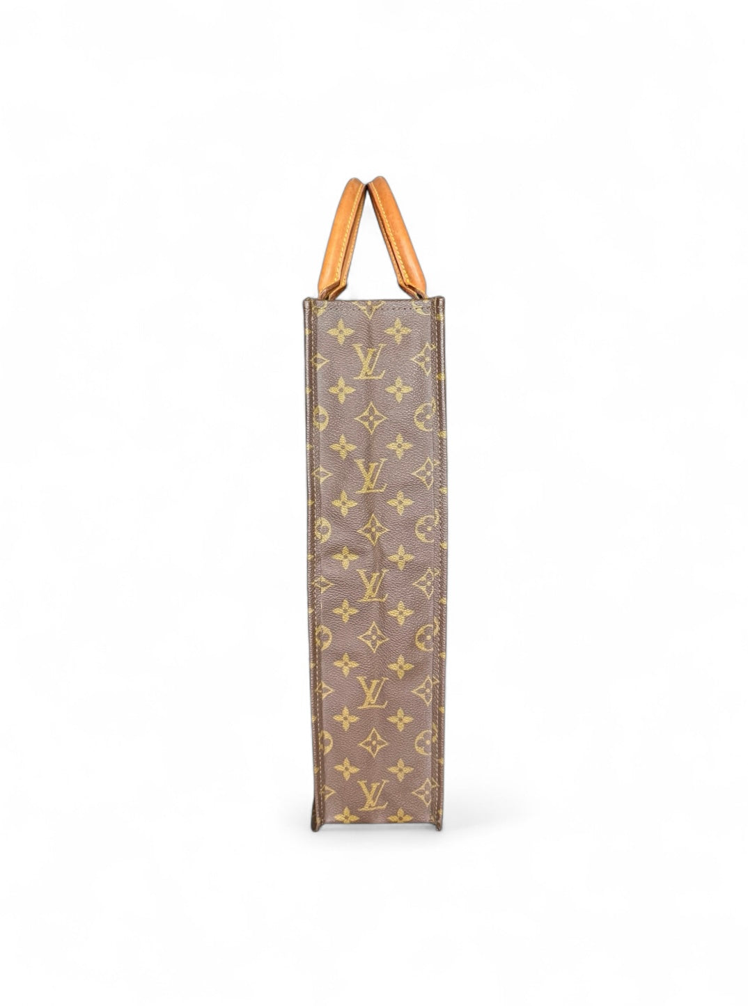 Louis Vuitton Sac Plat Handtasche Tote Bag Shopper Monogram Braun