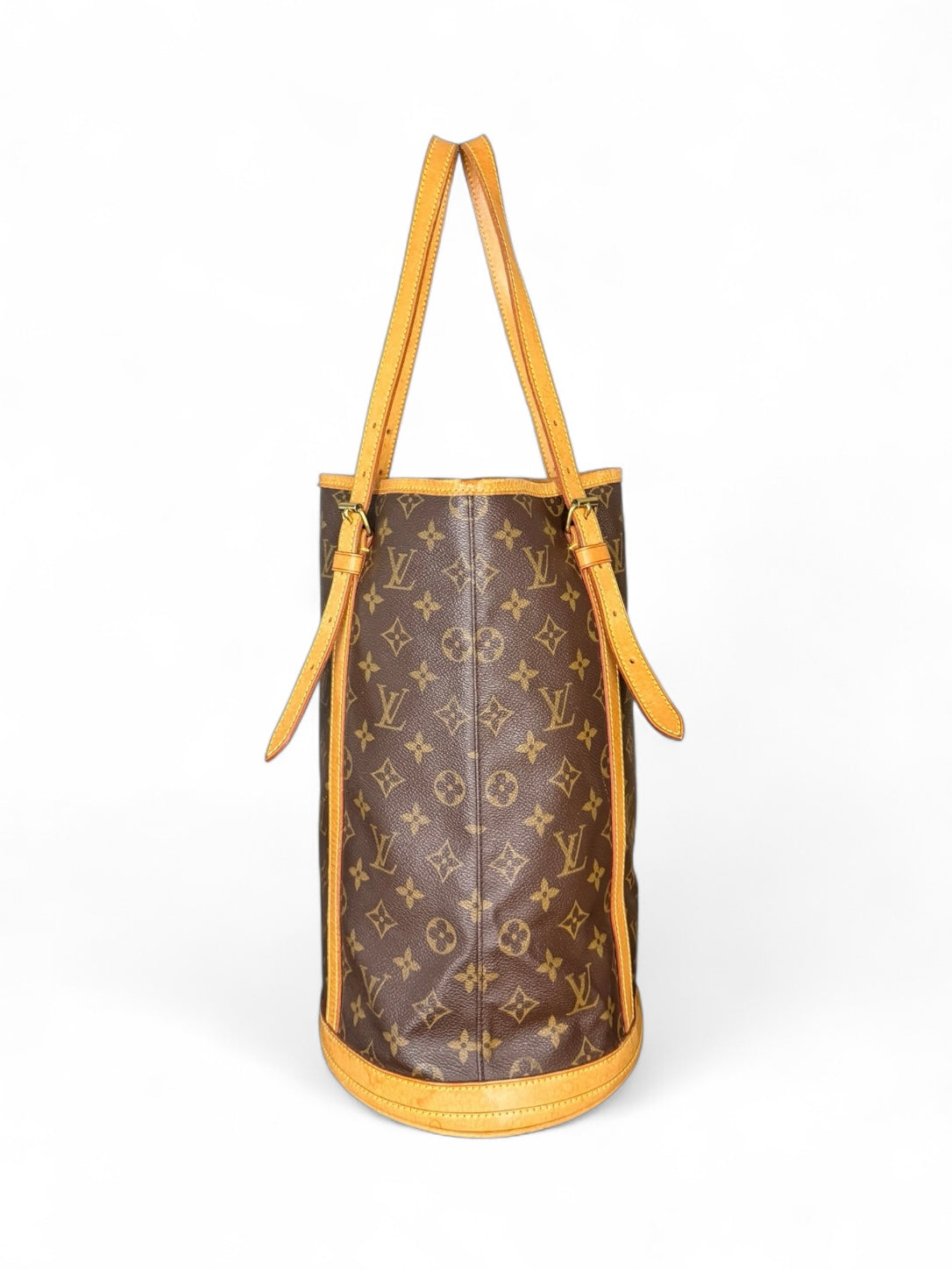 Louis Vuitton Bucket GM Handtasche Shopper Monogram Braun