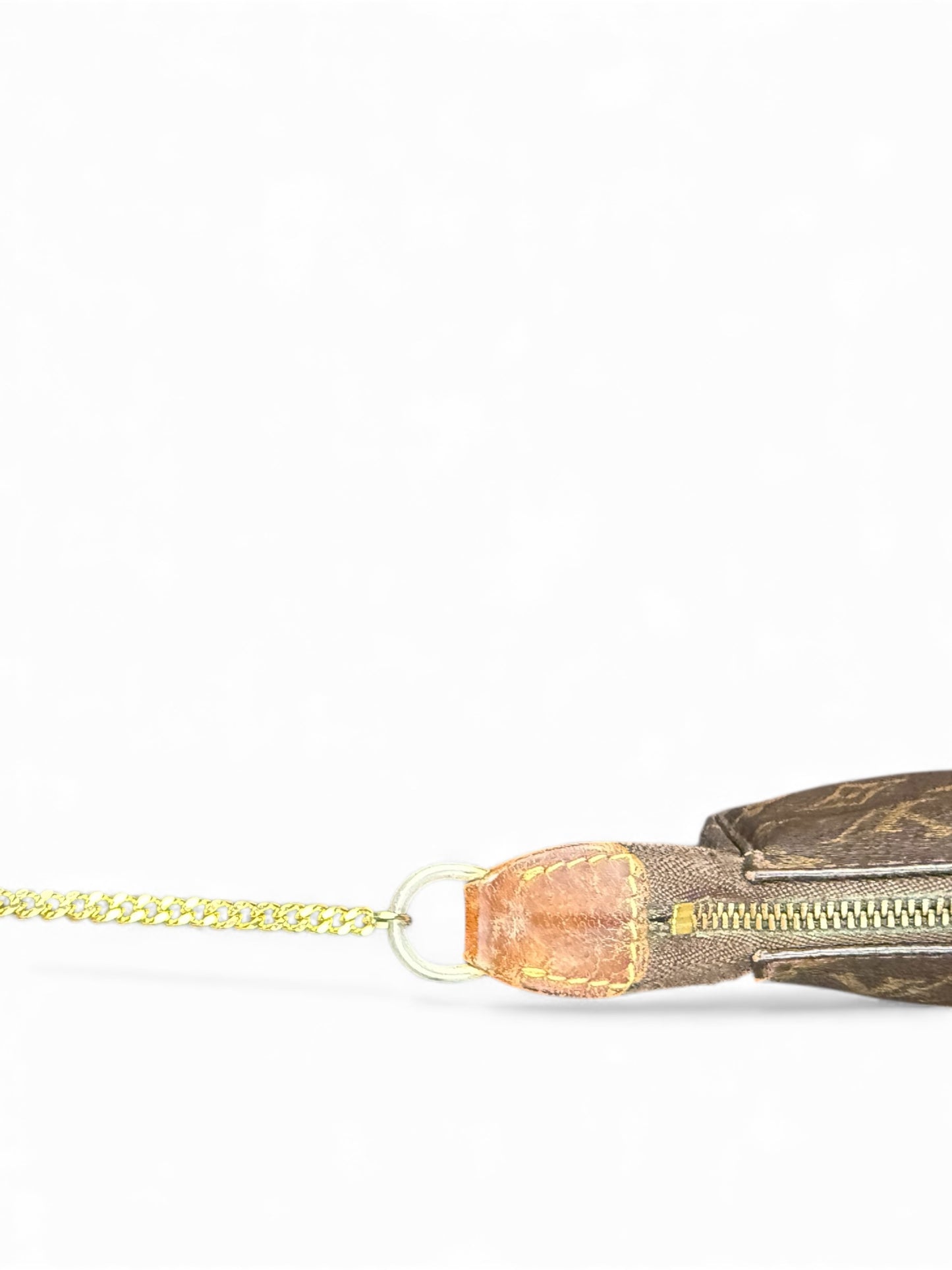 Louis Vuitton Pochette Accessoires Handtasche Monogram Braun