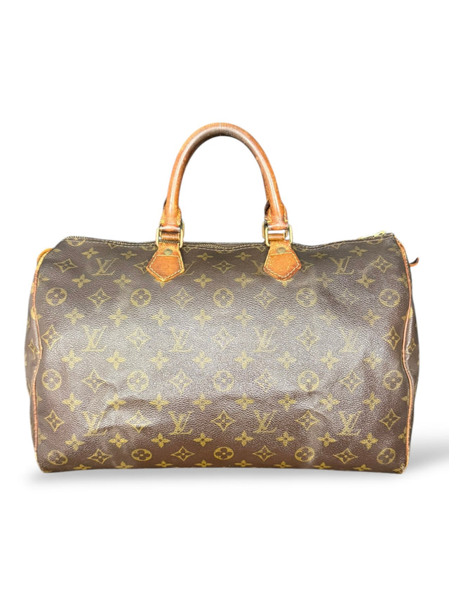 Louis Vuitton Speedy 35 Handtasche Monogram Braun