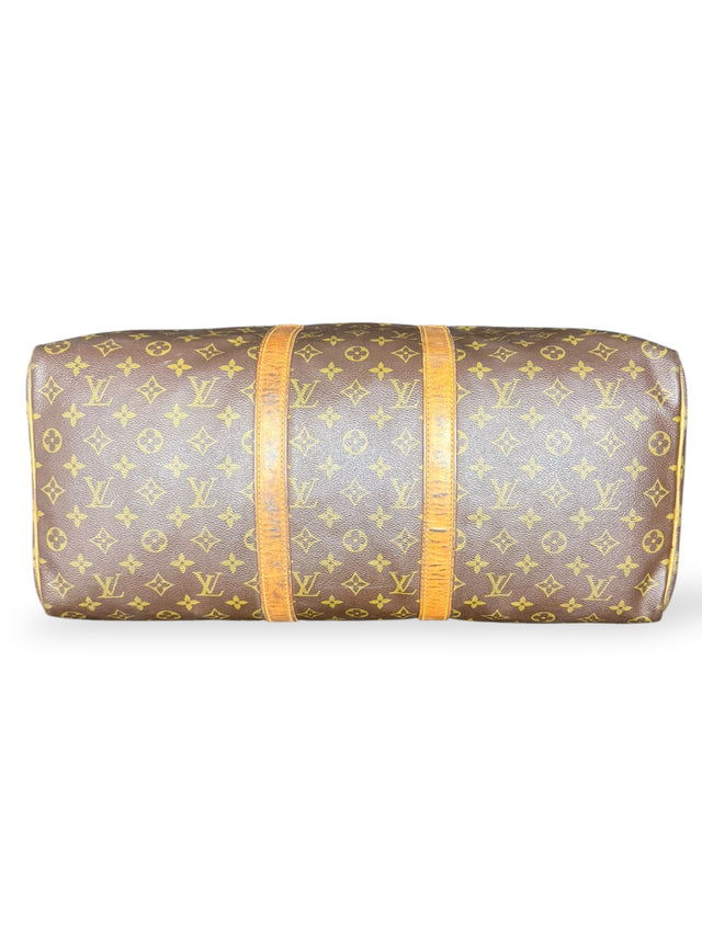 Louis Vuitton Keepall 50 Reisetasche Weekender Tasche Monogram Braun