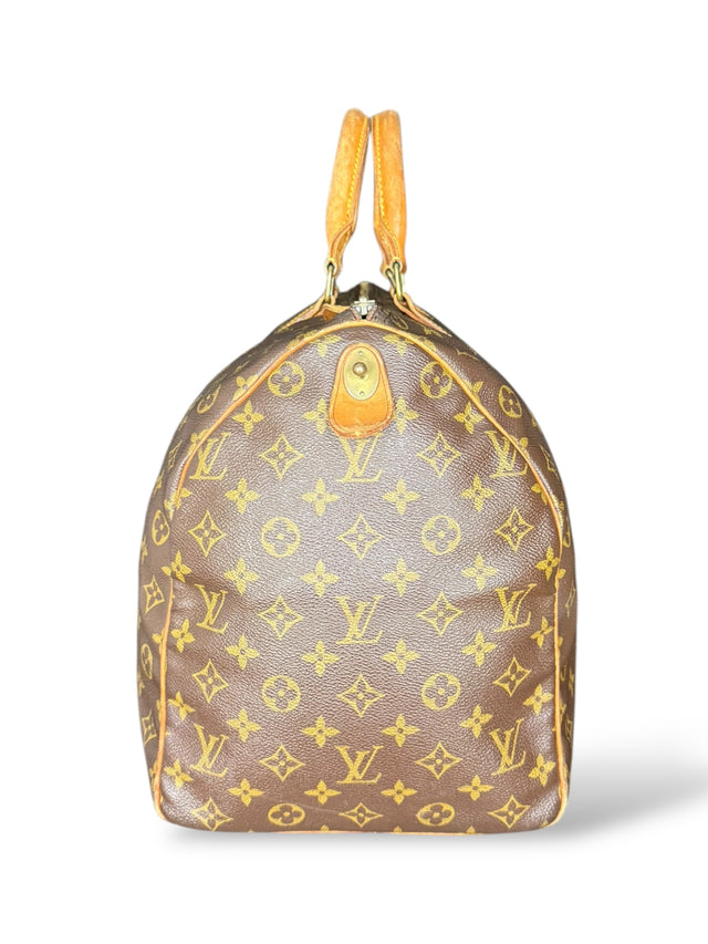 Louis Vuitton Keepall 50 Reisetasche Weekender Tasche Monogram Braun