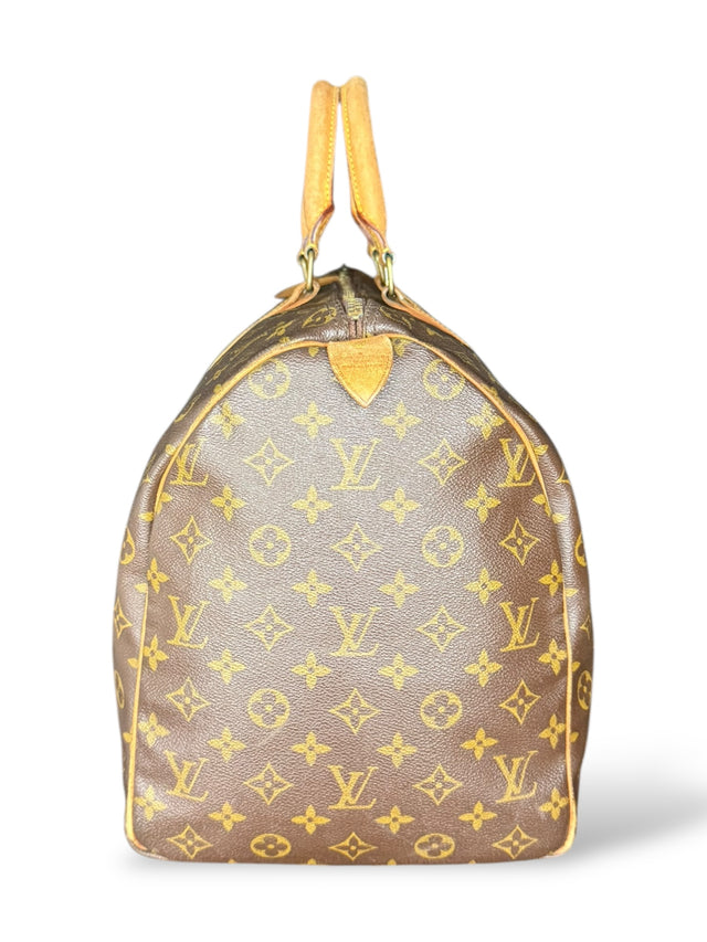 Louis Vuitton Keepall 50 Reisetasche Weekender Tasche Monogram Braun