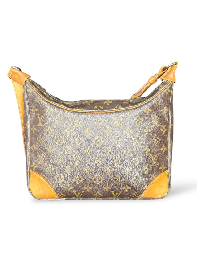 Louis Vuitton Boulogne 30 Handtasche Crossbody Monogram Braun