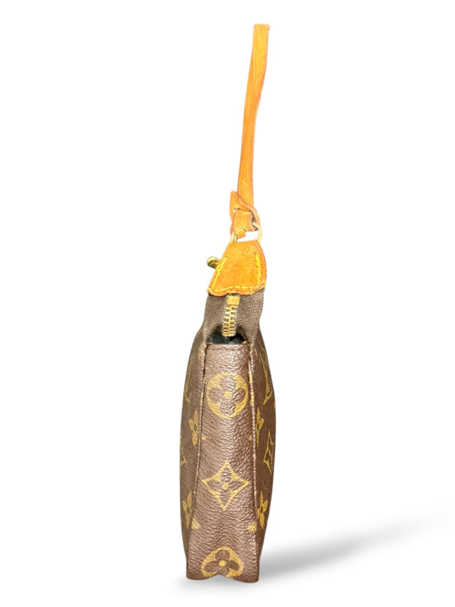 Louis Vuitton Pochette Accessoires Handtasche Monogram Braun