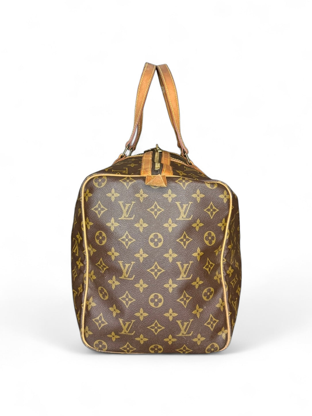 Louis Vuitton Sac Souple 45 Reisetasche Weekender Keepall Monogram Braun