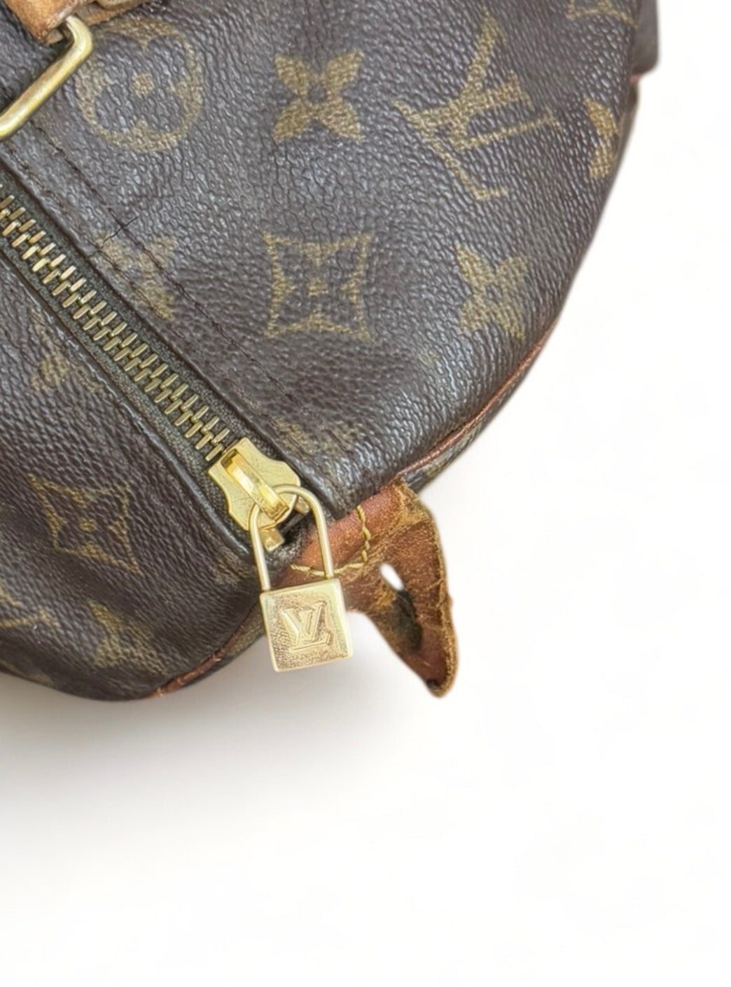 Louis Vuitton Speedy 30 Handtasche Monogram Braun
