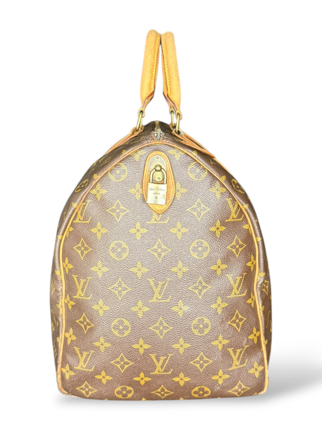 Louis Vuitton Keepall 50 Reisetasche Weekender Tasche Monogram Braun