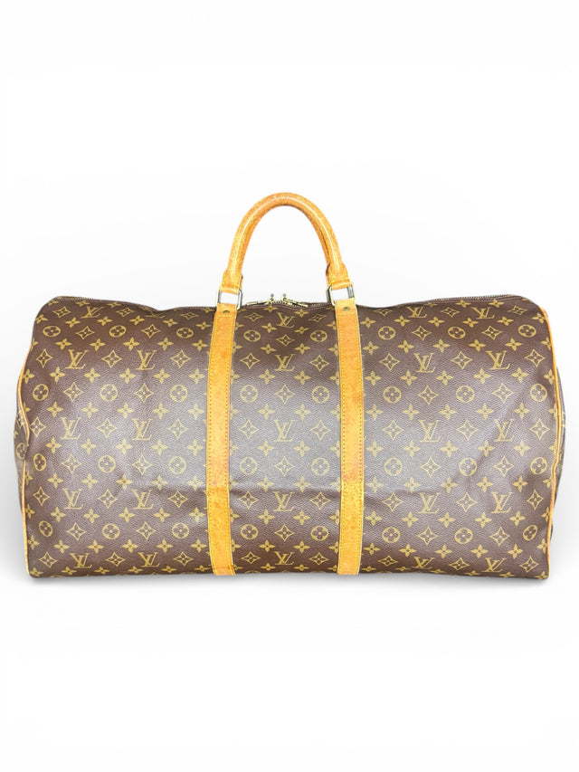 Louis Vuitton Keepall 60 Reisetasche Weekender Tasche Monogram Braun