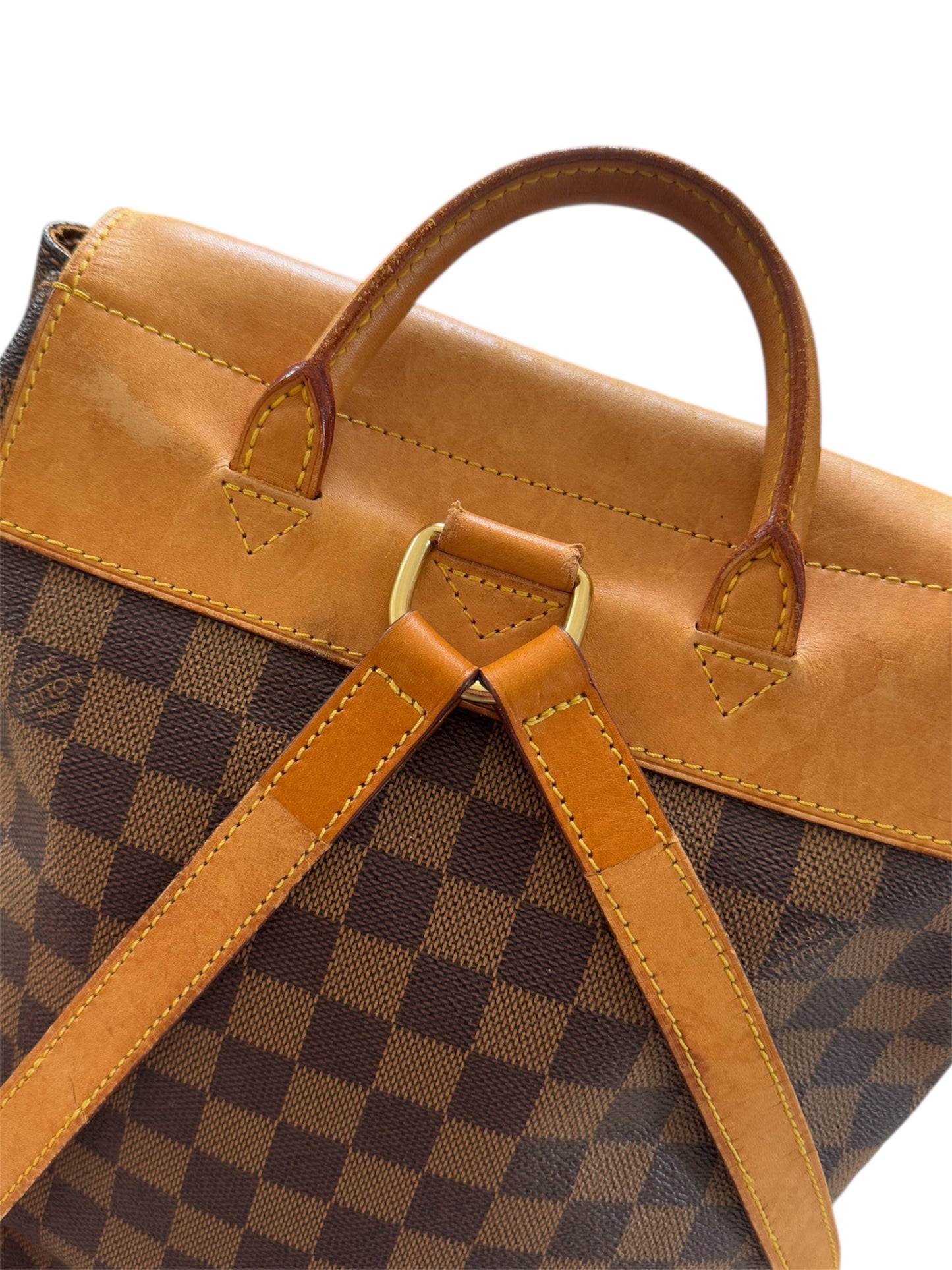 Louis Vuitton Arlequin Rucksack Tasche Damier Ebene