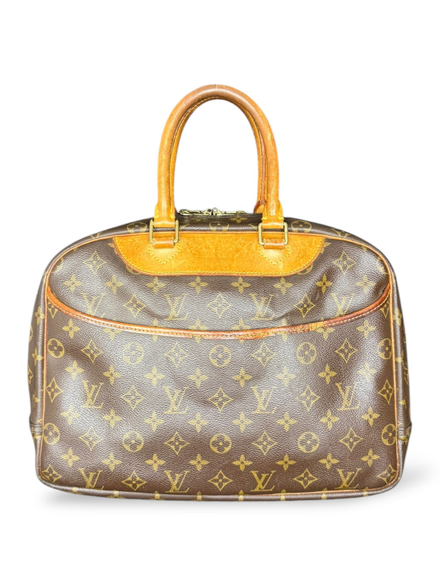 Louis Vuitton Deauville Handtasche Monogram Braun