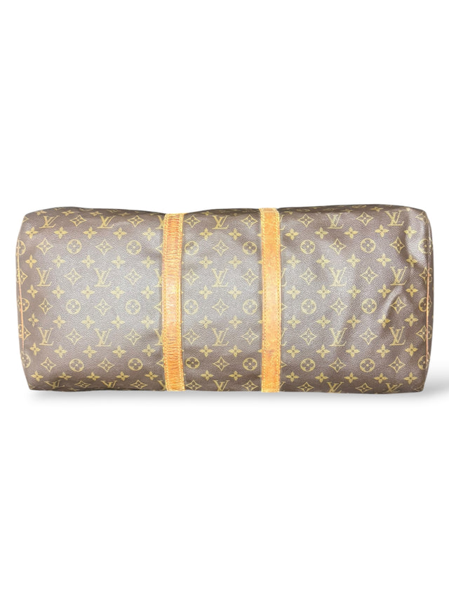Louis Vuitton Keepall 55 Reisetasche Weekender Tasche Monogram Braun