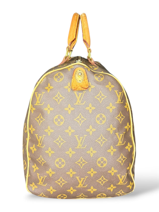 Louis Vuitton Keepall 50 Reisetasche Weekender Tasche Monogram Braun