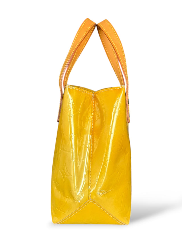 Louis Vuitton Reade PM Handtasche Vernis Monogram Gelb