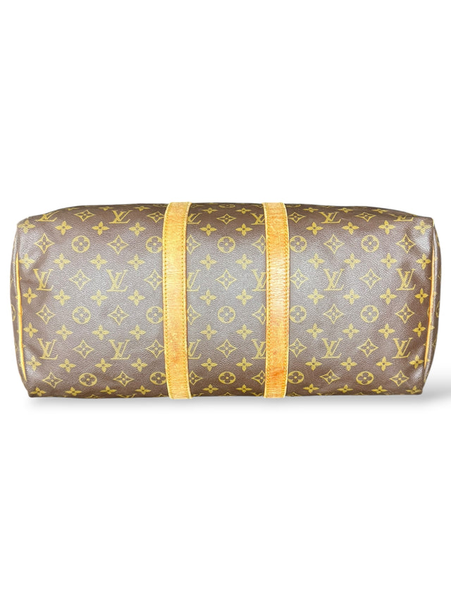 Louis Vuitton Keepall 45 Reisetasche Weekender Tasche Monogram Braun