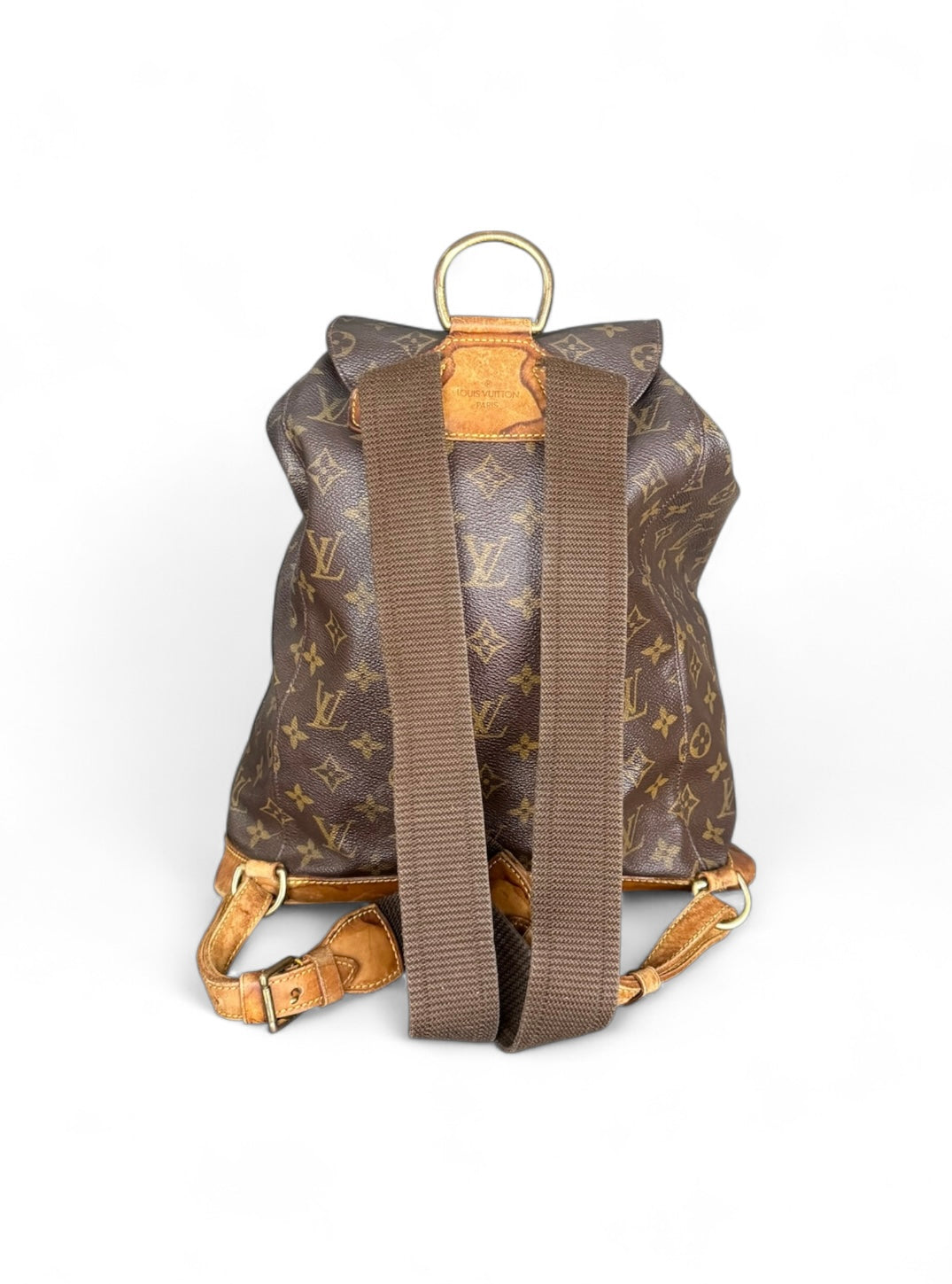 Louis Vuitton Montsouris GM Rucksack Tasche Monogram Braun