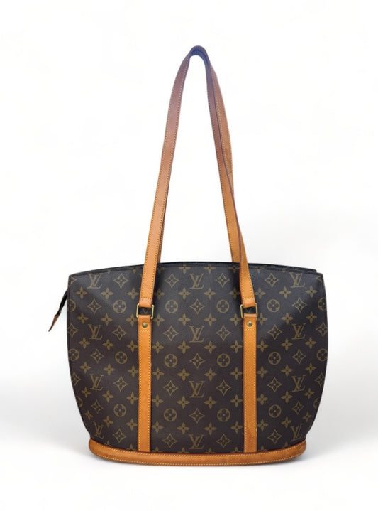 Louis Vuitton Babylone Handtasche Shopper Monogram Braun