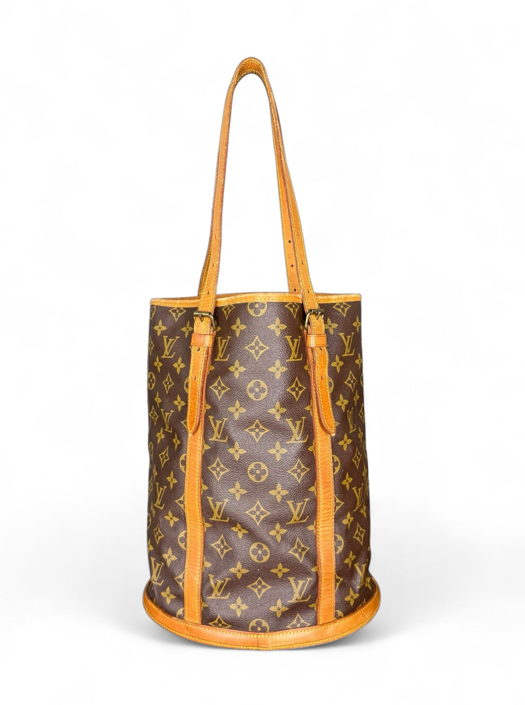 Louis Vuitton Bucket GM Handtasche Shopper Monogram Braun