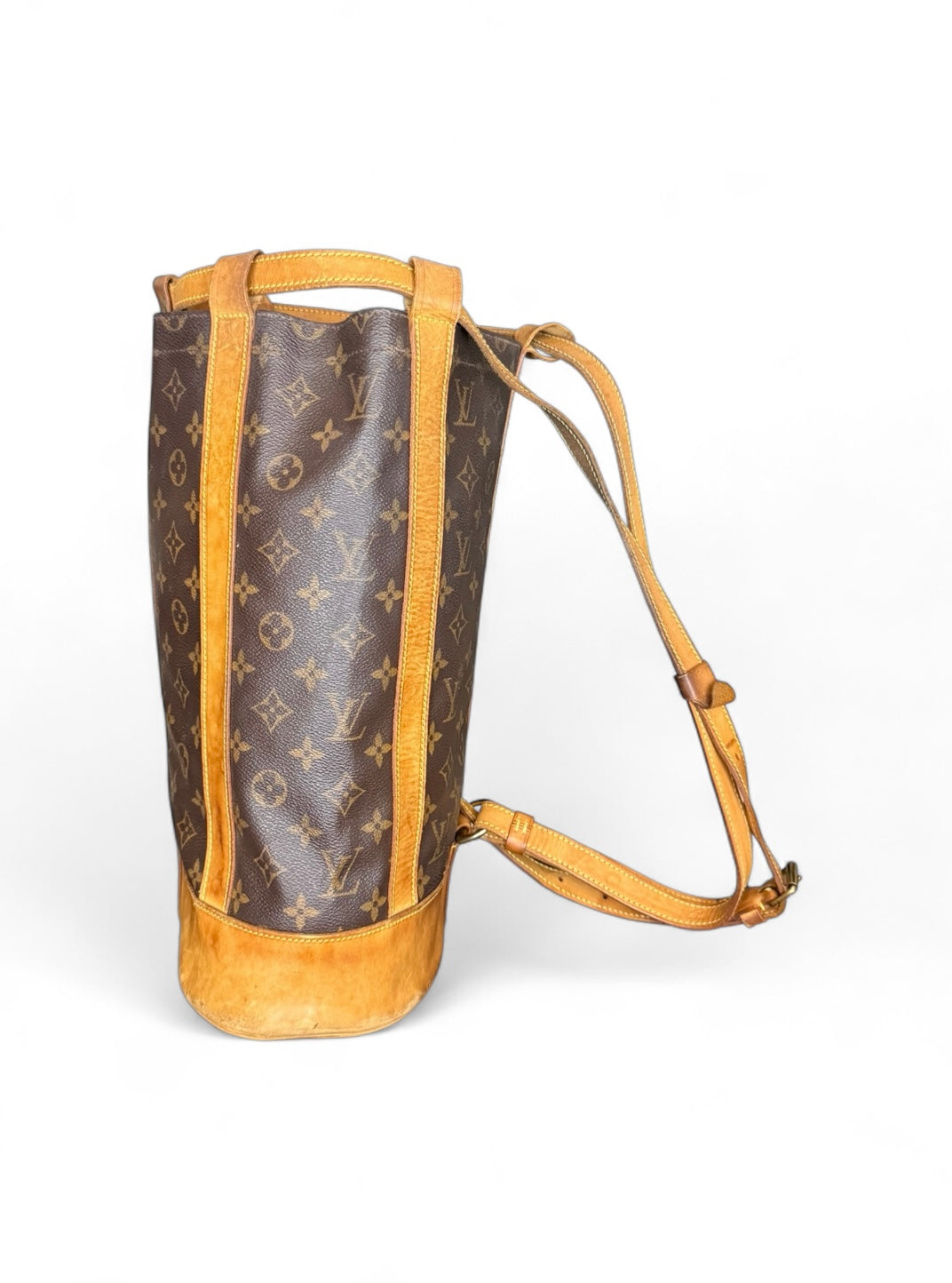 Louis Vuitton Randonnee PM Rucksack Tasche Monogram Braun