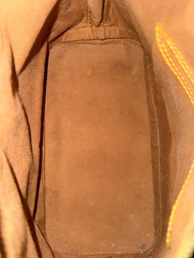 Louis Vuitton Alma Handtasche Tasche Monogram Braun