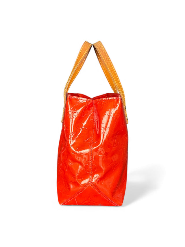 Louis Vuitton Reade PM Handtasche Vernis Monogram Rot