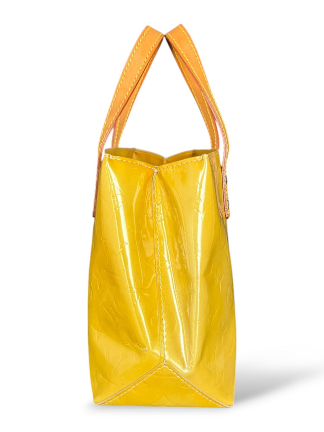 Louis Vuitton Reade PM Handtasche Vernis Monogram Gelb