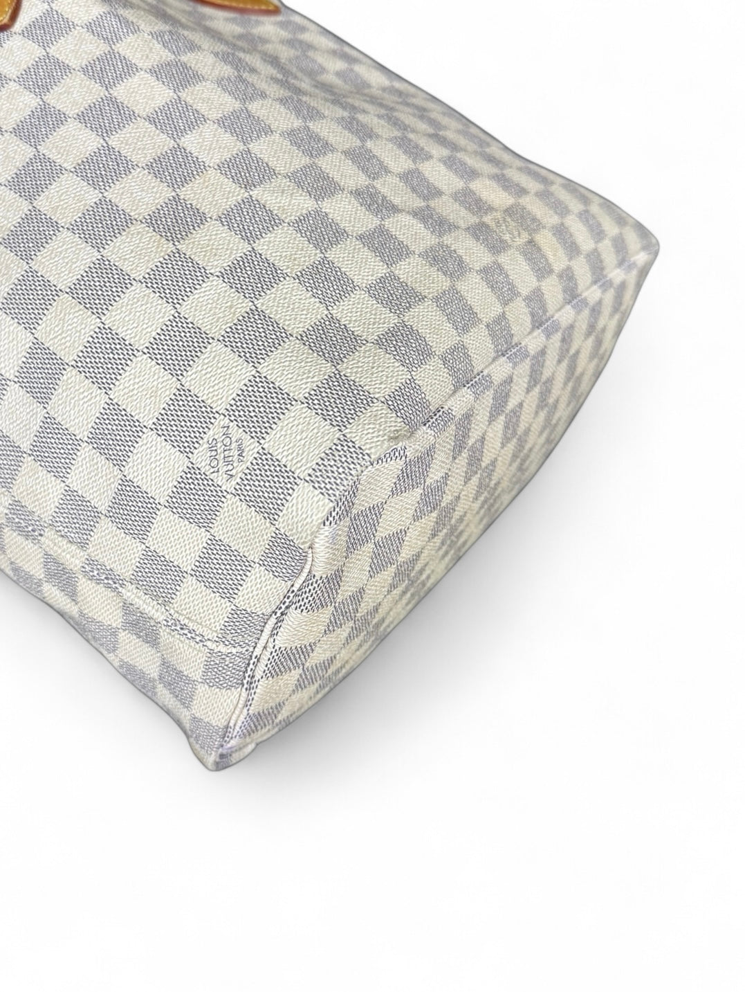 Louis Vuitton Neverfull MM Handtasche Shopper Damier Azur