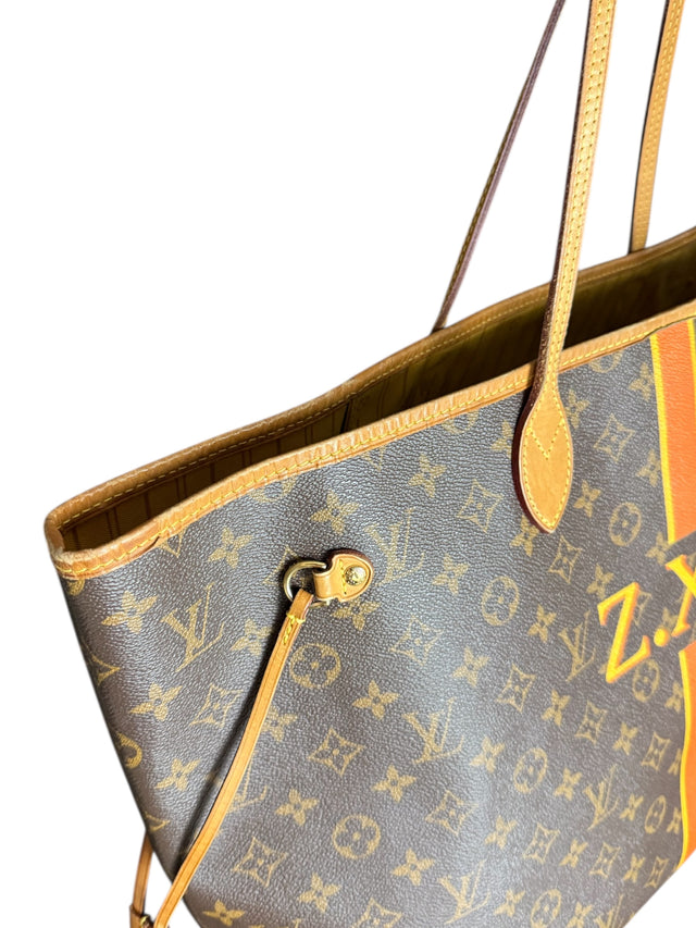 Louis Vuitton Neverfull GM Handtasche Shopper Monogram Braun Mimosa