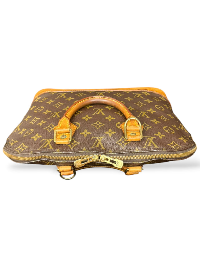 Louis Vuitton Alma Handtasche Tasche Monogram Braun