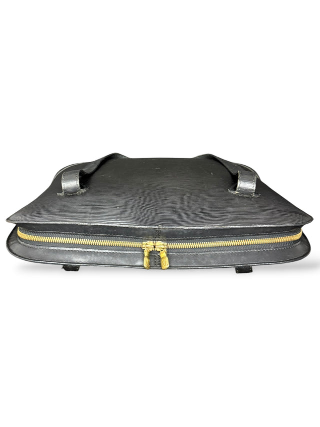 Louis Vuitton Lussac Handtasche Shopper Epi Leder Schwarz