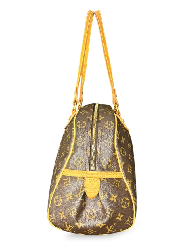 Louis Vuitton Montorgueil GM Handtasche Schultertasche Monogram Braun