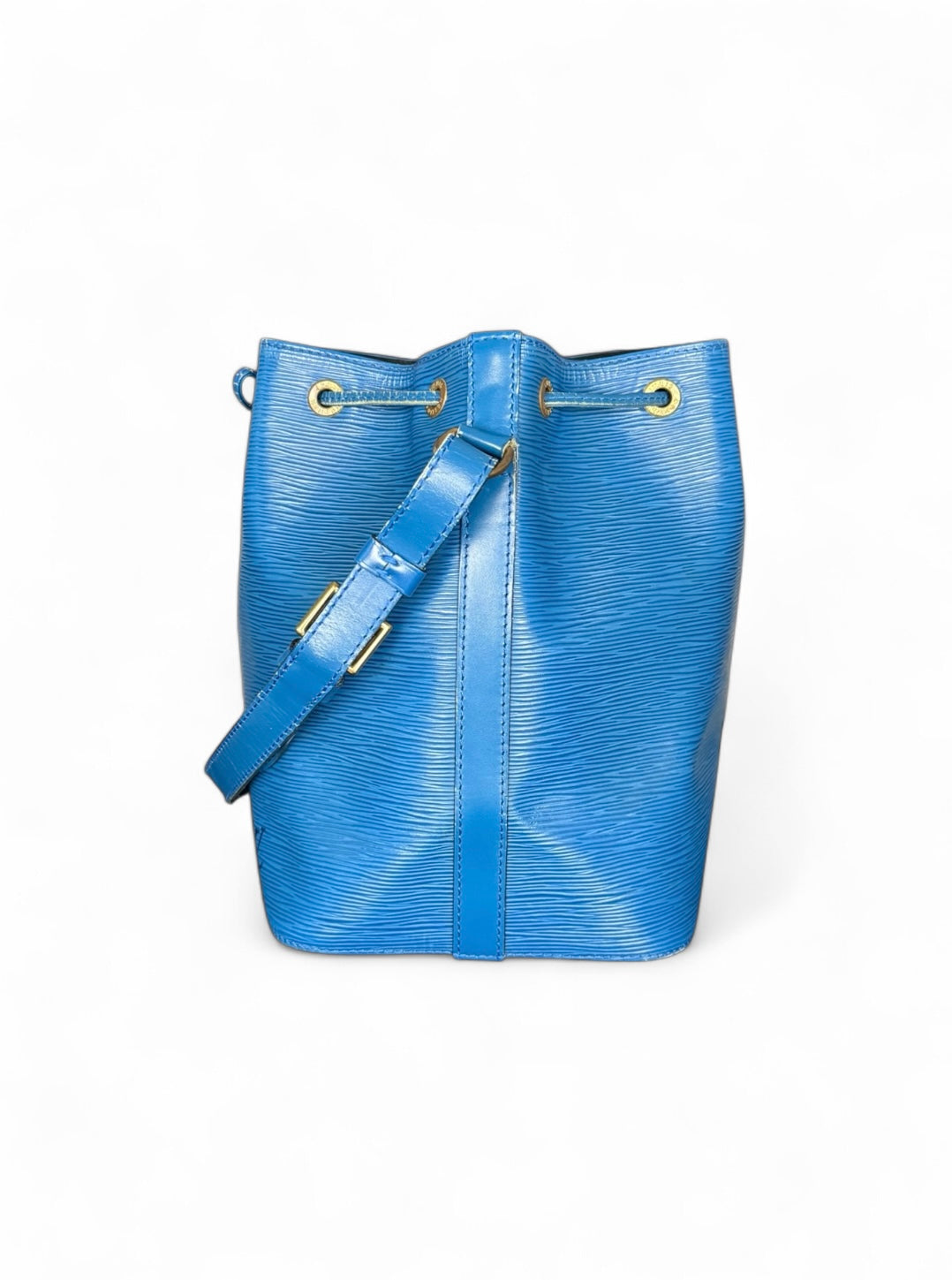 Louis Vuitton Sac Noe Petit Handtasche Epi Leder Blau