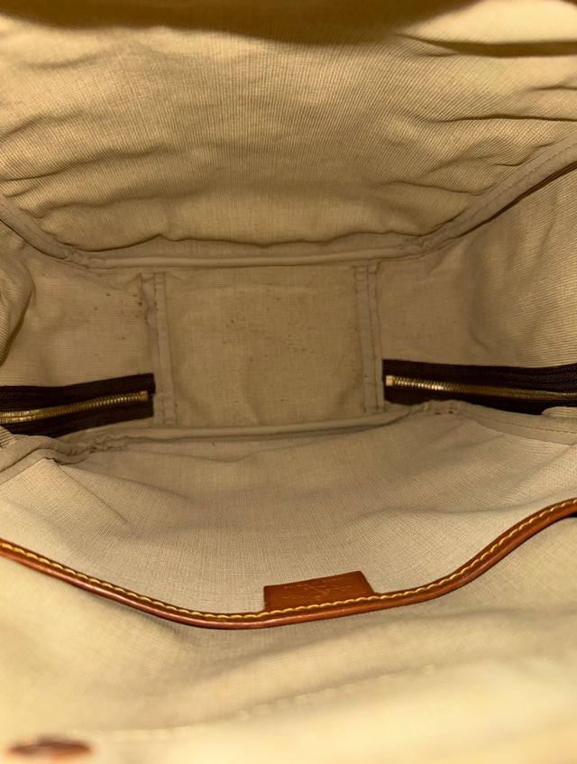 Louis Vuitton Excursion Bowling Handtasche Monogram Braun