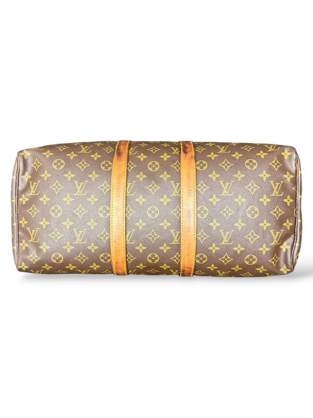 Louis Vuitton Keepall 45 Reisetasche Weekender Tasche Monogram Braun