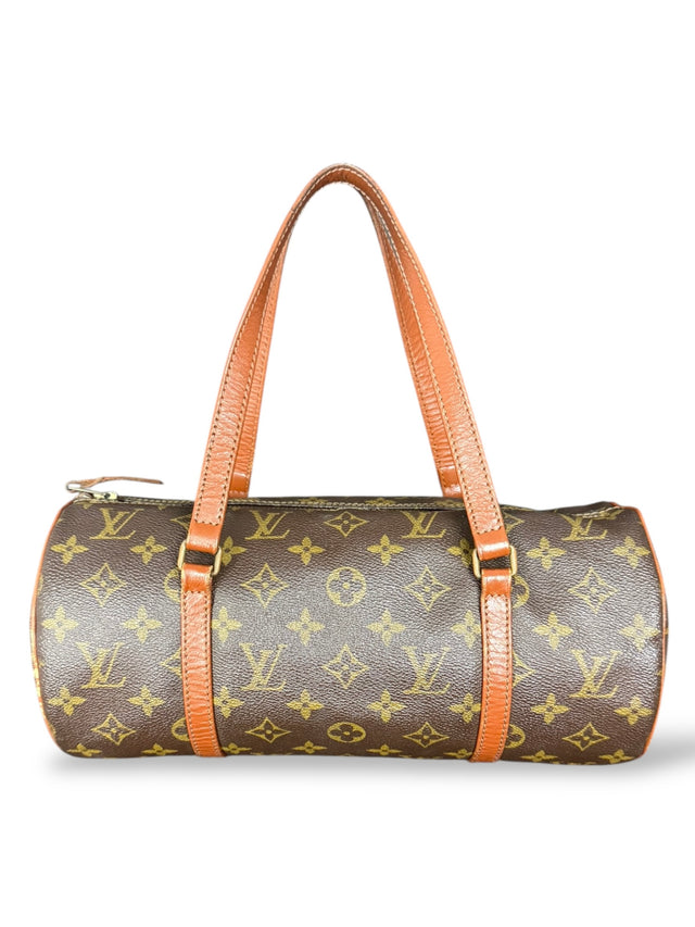 Louis Vuitton Papillon 30 Handtasche Monogram Braun