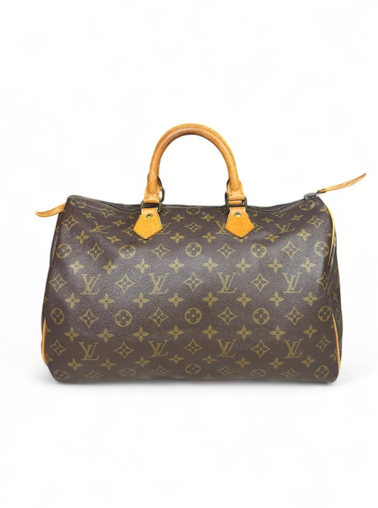Louis Vuitton Speedy 35 Handtasche Monogram Braun
