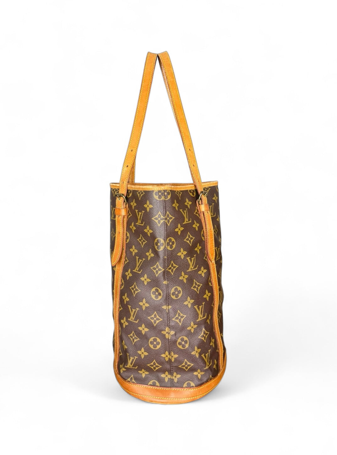 Louis Vuitton Bucket GM Handtasche Shopper Monogram Braun