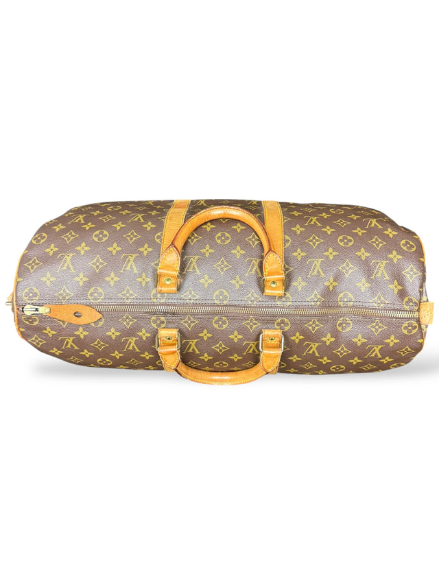 Louis Vuitton Keepall 50 Reisetasche Weekender Tasche Monogram Braun