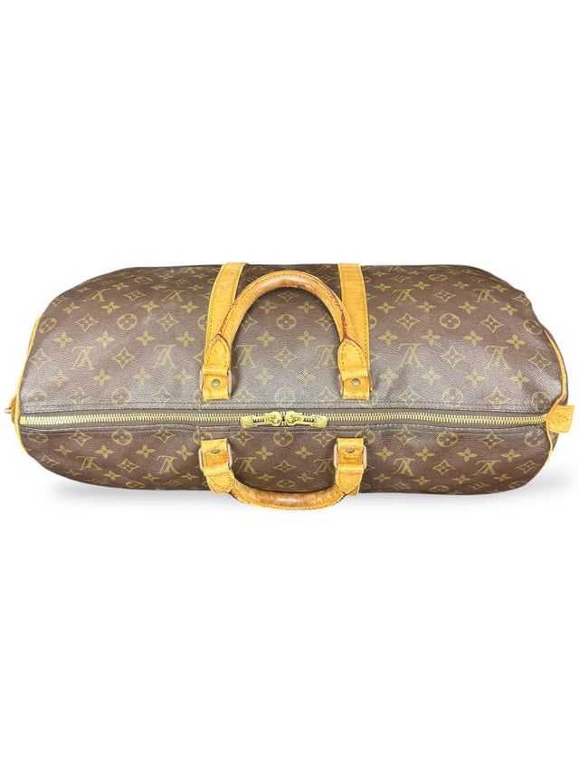 Louis Vuitton Keepall 50 Reisetasche Weekender Tasche Monogram Braun