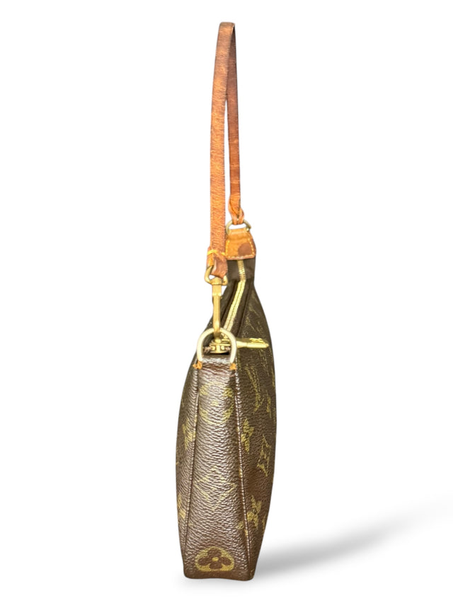 Louis Vuitton Pochette Accessoires Handtasche Monogram Braun