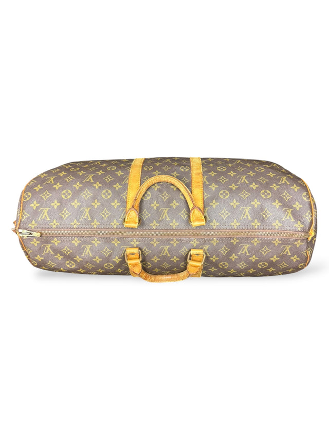 Louis Vuitton Keepall 55 Reisetasche Weekender Tasche Monogram Braun