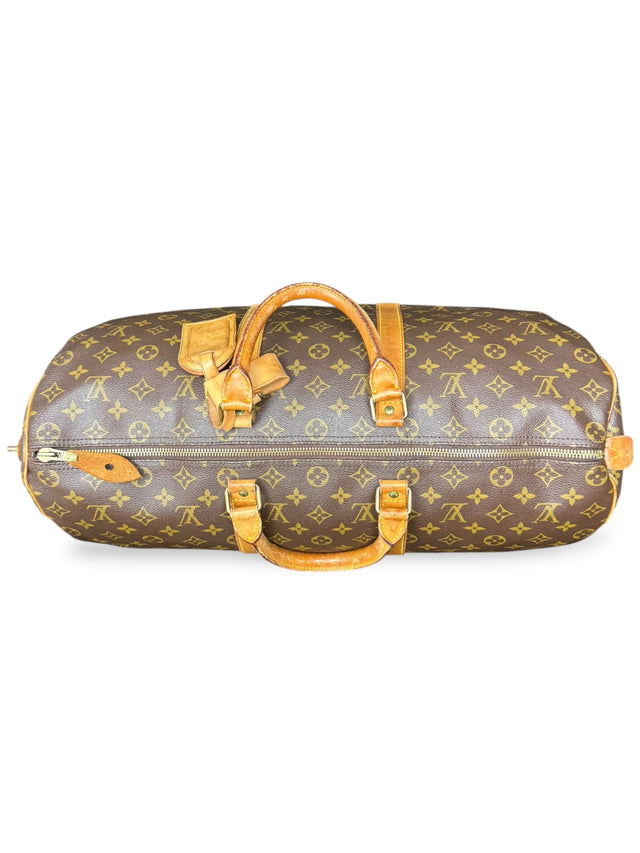 Louis Vuitton Keepall 50 Reisetasche Weekender Tasche Monogram Braun