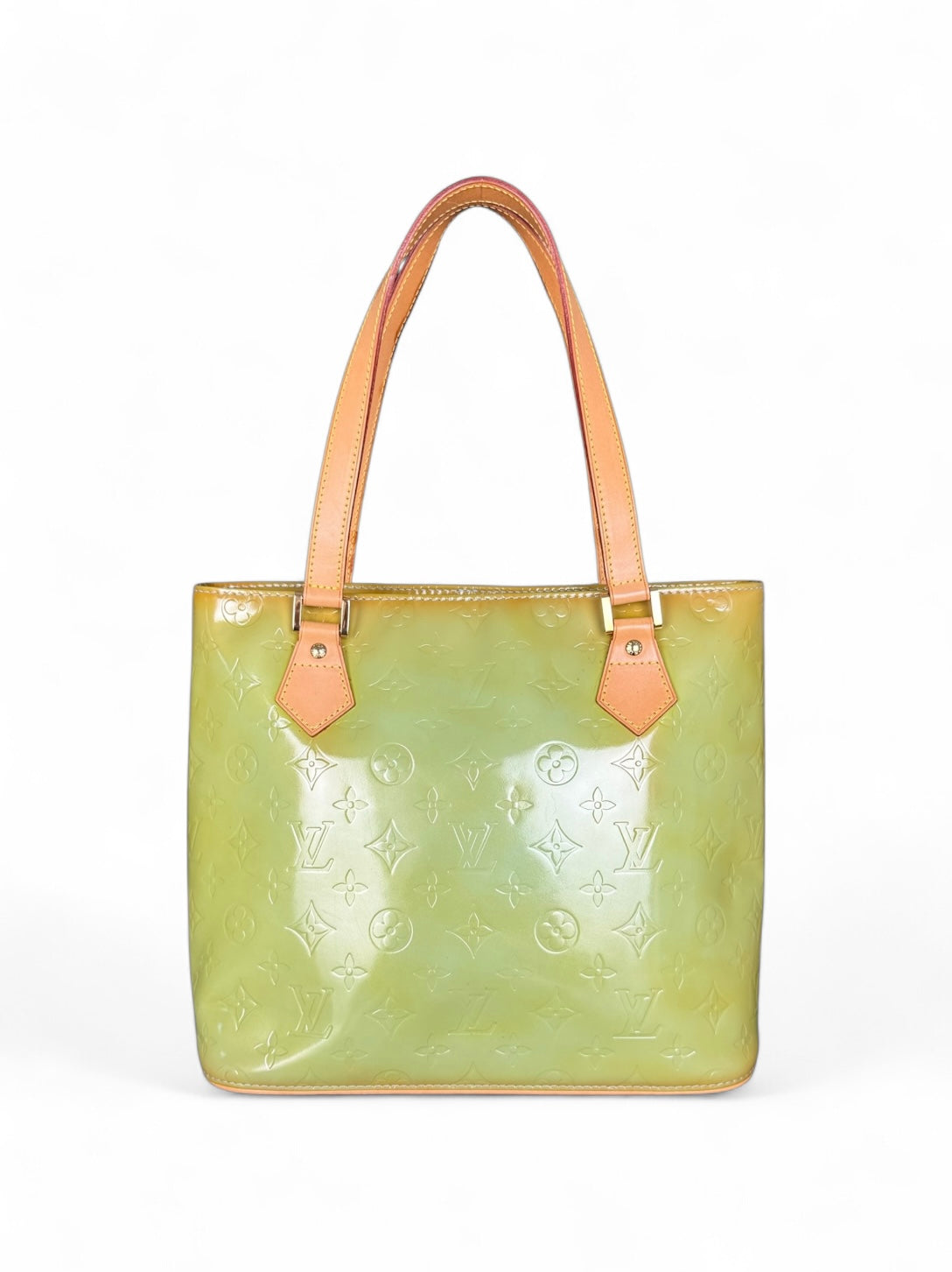 Louis Vuitton Houston Handtasche Vernis Monogram Grün