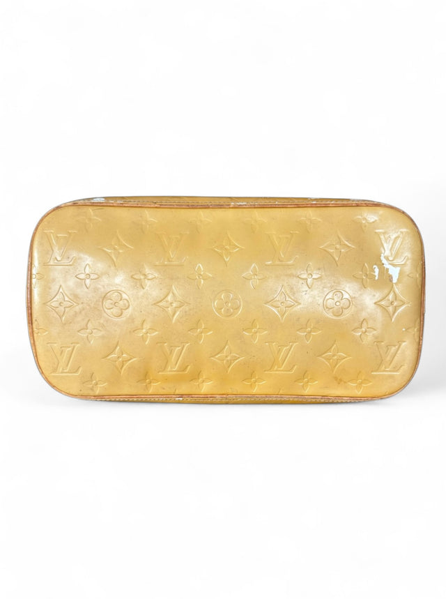 Louis Vuitton Houston Handtasche Vernis Monogram Gelb