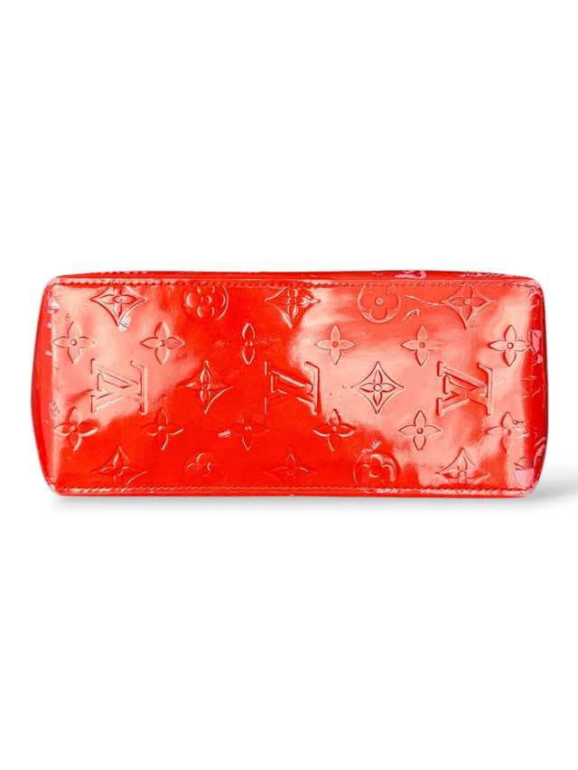 Louis Vuitton Reade PM Handtasche Vernis Monogram Rot