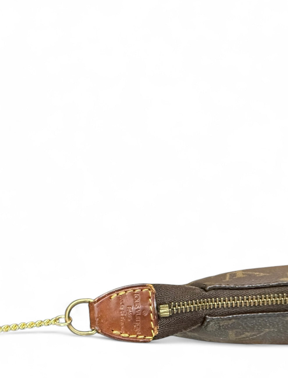 Louis Vuitton Pochette Accessoires Handtasche Monogram Braun