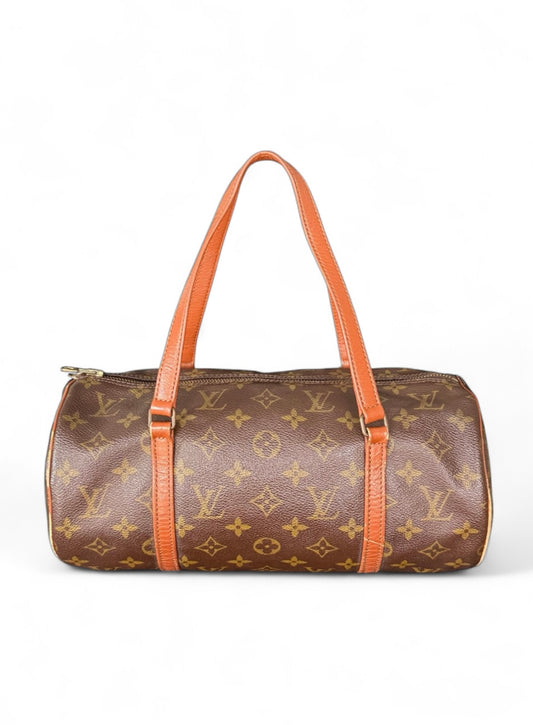Louis Vuitton Papillon 30 Handtasche Monogram Braun