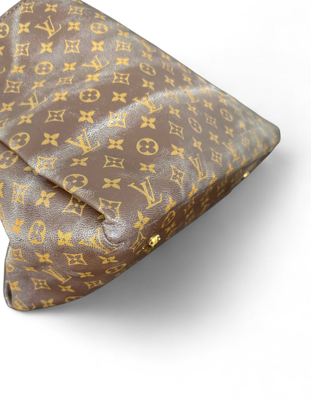Louis Vuitton Artsy MM Handtasche Shopper Monogram Braun