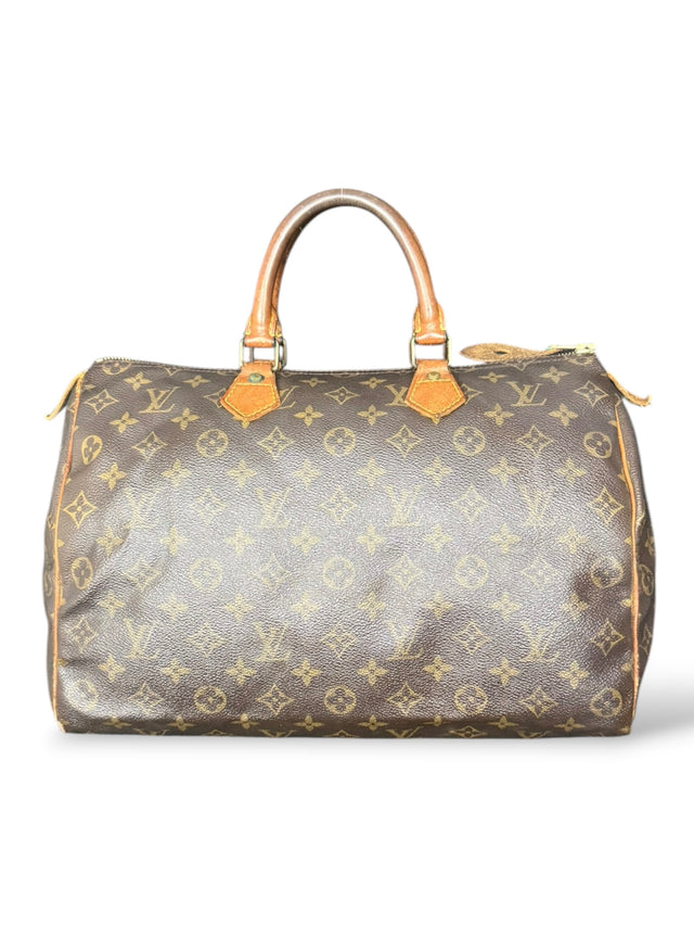 Louis Vuitton Speedy 35 Handtasche Monogram Braun
